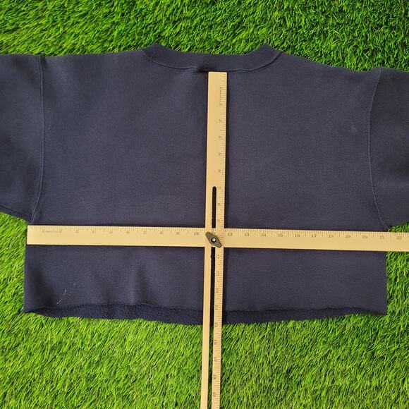 Vintage 90s Loyola College Sweatshirt Womens Large 21x15 Cropped USA - Picture 4 of 16